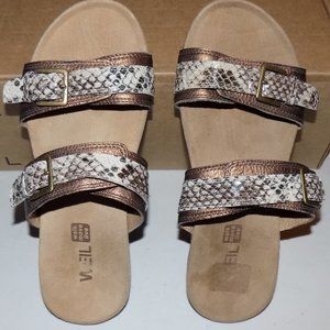 Weil Mystic Bronze & snake leather US7